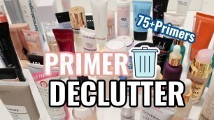 '75+PRIMER DECLUTTER | MAKEUP DECLUTTER FACE PRIMER COLLECTION 2021'