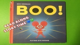 'Read Along BOO Storytime Children\'s book | read aloud Flying Eye Books'