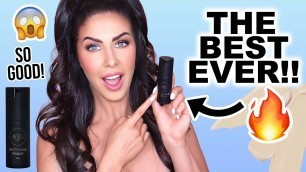 'THE BEST PRIMER I\'VE EVER USED!! PERFECT SHINE FREE MAKEUP ALL DAY! DEMO & WEAR TEST!!'
