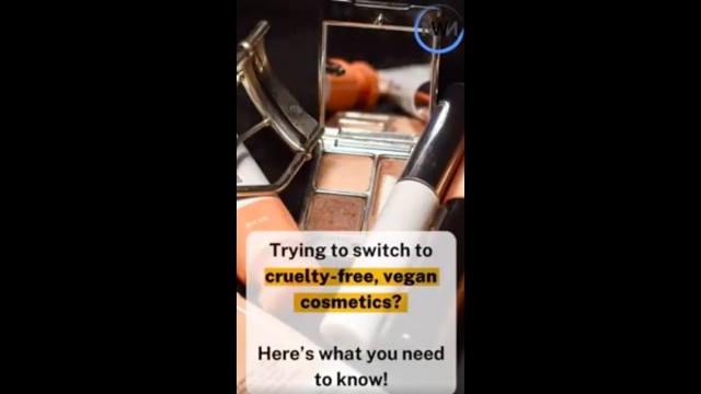 'Trying To Switch To Cruelty-Free, Vegan Cosmetics?'