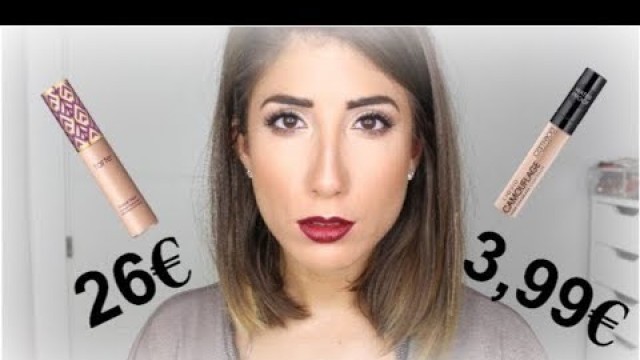 'CLON de SHAPE TAPE de TARTE??? | 26€ VS 3,99€ | ¿Son IGUALES?'