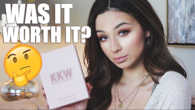 'Kylie Cosmetics KKW First Impression, Review & Swatches!'