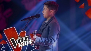 'Julián canta Una Lady Como Tú – Audiciones a Ciegas | La Voz Kids Colombia 2019'