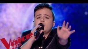 'Michael Jackson - Earth song | Mathias |  The Voice Kids France 2019 | Demi-finale'