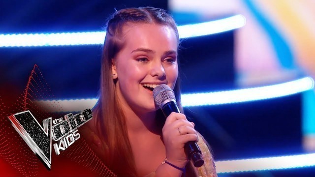 'Pheobie Performs \'True Colours\' | The Semi Final | The Voice Kids UK 2019'