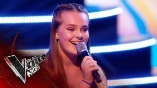 'Pheobie Performs \'True Colours\' | The Semi Final | The Voice Kids UK 2019'
