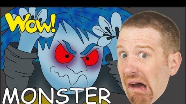 'Monster for Kids | Songs for Children with Steve and Maggie from Wow English TV | Rhymes Song'