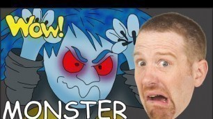 'Monster for Kids | Songs for Children with Steve and Maggie from Wow English TV | Rhymes Song'