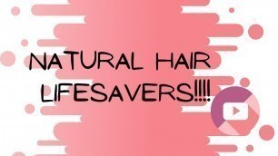 'Go-to products for natural hair|Itz Eden'