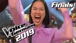 'Claudia Emmanuela Santoso ist Voice of Germany 2019! | Winner Moment | Finals'