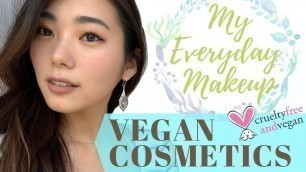 'ヴィーガンコスメだけでメイク＆オススメ紹介｜My Everyday Makeup Only Using Vegan Cosmetics'