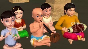 'Tappetloy Talaloyi  3D Animation Telugu Rhymes with Lyrics for childrens'