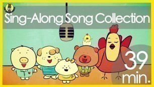 'Sing-along Songs for Kids | The Singing Walrus | 39 Minutes'