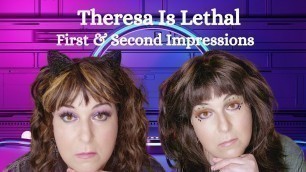 'Theresa Is Lethal Pressed Powder Palette - First & Second Impressions - Lethal Cosmetics'