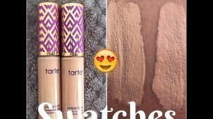 'Tarte Shape Tape|Swatches|LightMed|LightMedHoney'