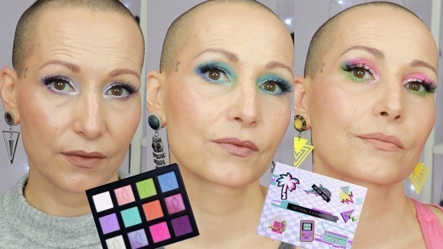 'Lethal Cosmetics AFTER DARK | 3 looks & Review'