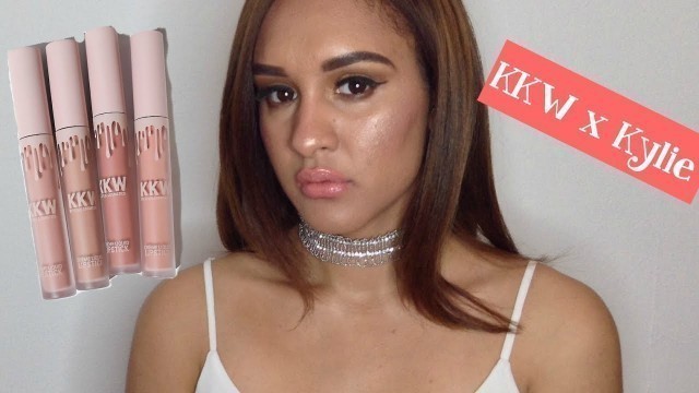'KKW x Kylie Cosmetics Review l Doralisxoxo'