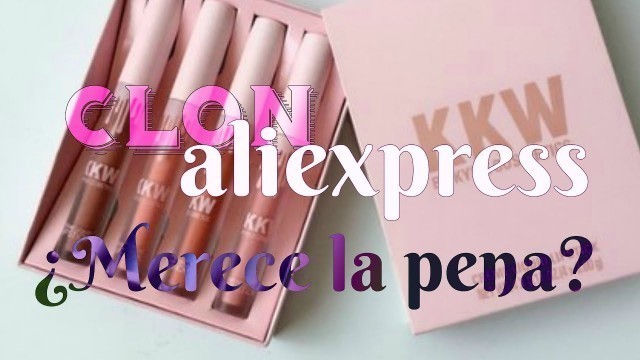 'ALIEXPRESS LABIALES KKW KIM KARDASHIAN & KYLIE JENNER -