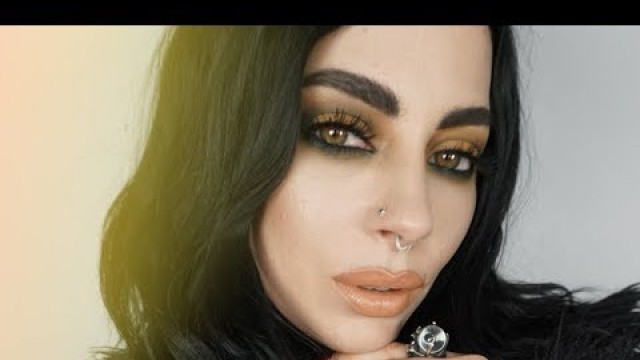 'Olive & Mustard Smokey Eyes | Cruelty Free Vegan makeup tutorial'