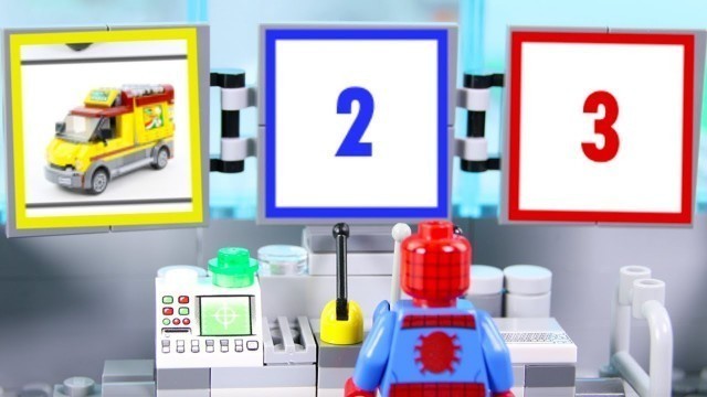 'LEGO Spiderman Experimental Cars, Trucks, Pizza Monster Truck | LEGO Videos for Kids | Billy Bricks'