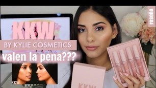 'labiales KKW BY KYLIE COSMETICS reseña | Giovanna Espinoza'