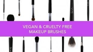 'NEW!! SUVA Beauty\'s CRUELTY FREE and VEGAN Makeup Brushes'