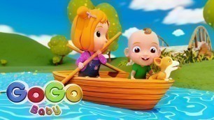 'Row Row Row Your Boat Song, Sing Along Songs - Nursery Rhymes & Kids Songs'