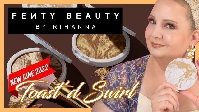 'NEW! Fenty Beauty Toast\'d Swirl Bronze Shimmer Powder #fentybeauty'