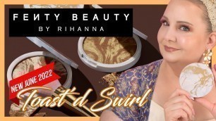 'NEW! Fenty Beauty Toast\'d Swirl Bronze Shimmer Powder #fentybeauty'