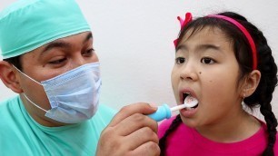 'The Dentist Song | Jannie Pretend Play Nursery Rhymes Sing-Along Kids Songs'