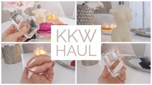 'HUGE KKW Fragrance Haul/ First Impressions | Body II, Crystal Gardenia, Kylie Jenner LIPS, & More!'
