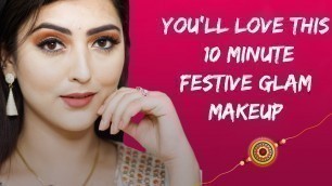 'You\'ll love this 10 Minute Festive Glam Makeup | SUGAR Cosmetics'