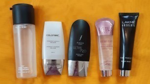 'Top 5 best bridal makeup primer in india| Bollywood heroines use this primer| best makeup primer|'