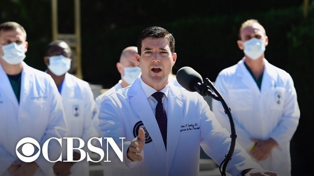 'Trump\'s doctors provide an update on his condition at Walter Reed Medical Center'