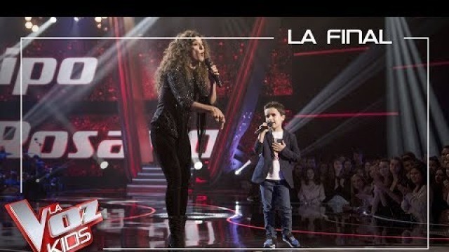 'Rosario y Daniel García cantan \'Yo me niego\' | Final | La Voz Kids Antena 3 2019'