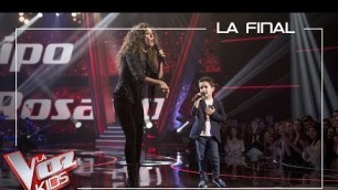 'Rosario y Daniel García cantan \'Yo me niego\' | Final | La Voz Kids Antena 3 2019'