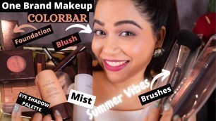 'One Brand Makeup Look : COLORBAR Makeup Products'