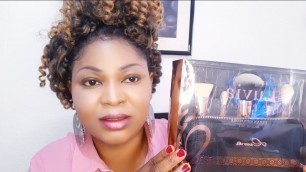 'Makeup Brushes Review Unboxing Luvia Vegan Cosmetics Brushes/First Impression'