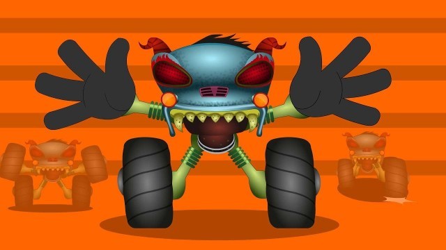 'Haunted House Monster Truck | If You\'re Happy And You Know It | Video For Kids'