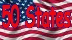 '50 States Song (rhyming and in alphabetical order) Children\'s Song by THE LEARNING STATION'