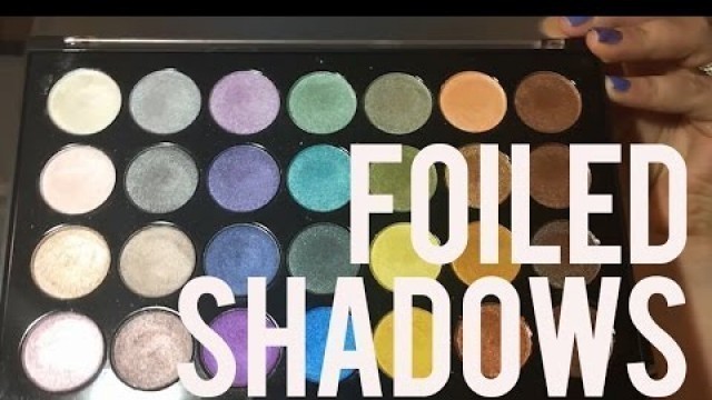 'BH Cosmetics Foil Shadows Swatches & Review + More | Kristina Sanchez'