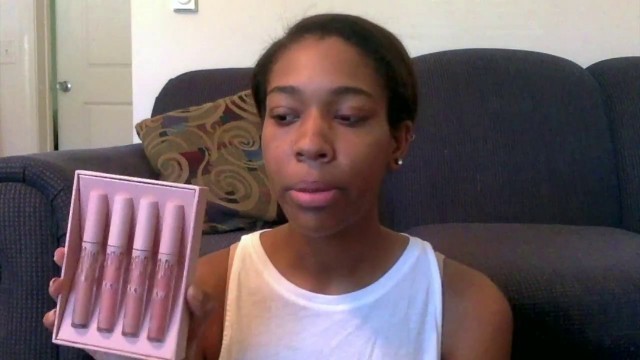 'KKW x Kylie Cosmetics Nude Line Review'