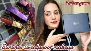 'Summer sweatproof makeup/ Belora cosmetics/ cruelty free and vegan friendly / kp styles'