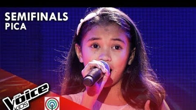 'Pica Mabitag - Nag-Iisang Bituin | Semifinals | The Voice Kids Philippines Season 4'