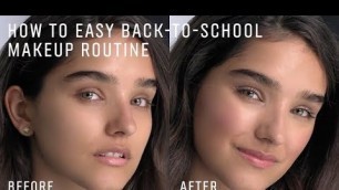 'How To: Easy Back-To-School Makeup Routine | Bobbi Brown Cosmetics'