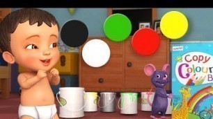 'Pancharangulu Colours in Telugu | Telugu Rhymes for Children | Infobells'