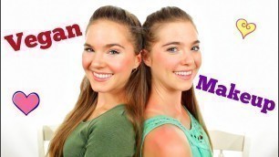 'VEGAN Makeup Routine - HEALTHY SKIN'