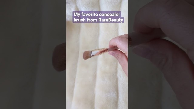 'My FAVORITE Liquid Touch Concealer Brush from rare beauty. Cruelty-Free + Vegan makeup brush #shorts'