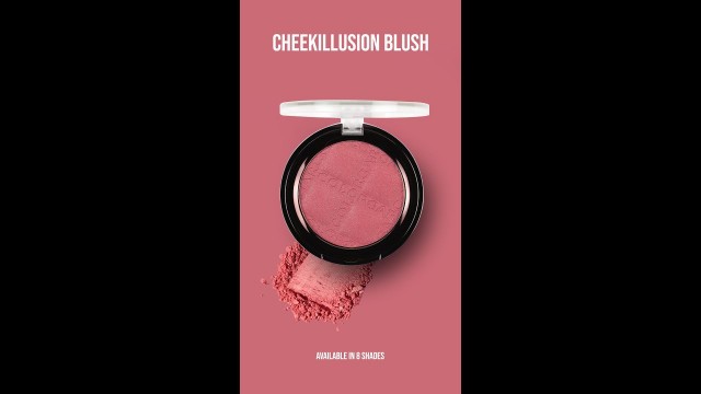'How to Apply Cheek Illusion Blush | Colorbar Cosmetics'