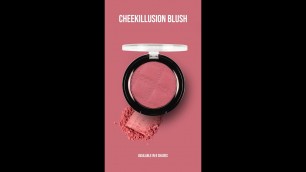'How to Apply Cheek Illusion Blush | Colorbar Cosmetics'